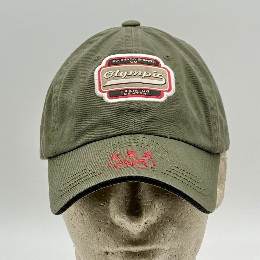 Rare Vintage 90s USA Olympics Colorado Springs Training Center Hat VGC